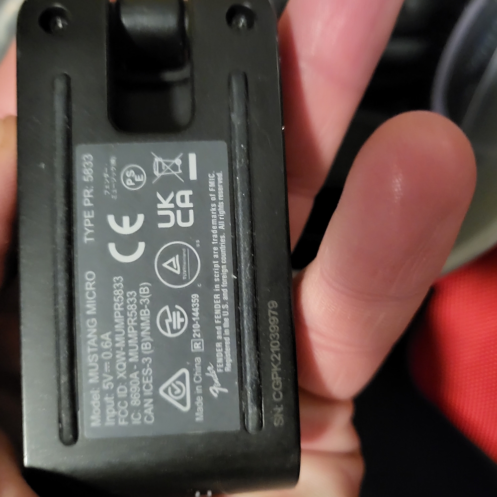 Black Mustang Micro Amplifier